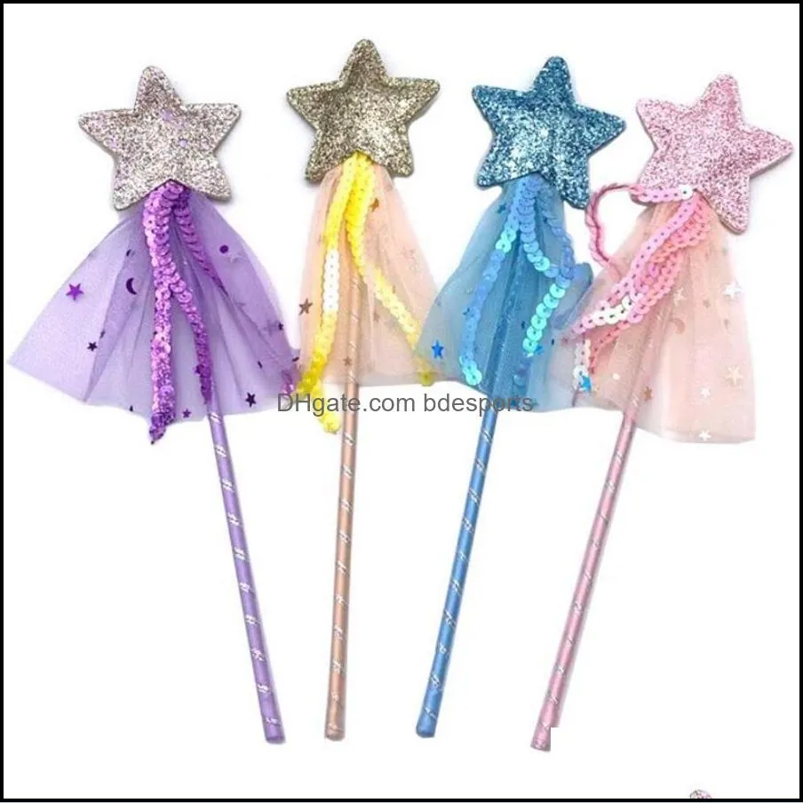 NEWStar Sequins Fairy Wand Magic Stick Girl Party Princess Favors Birthday Gift Carnival Wedding Decoration Baby Shower Easter Gift