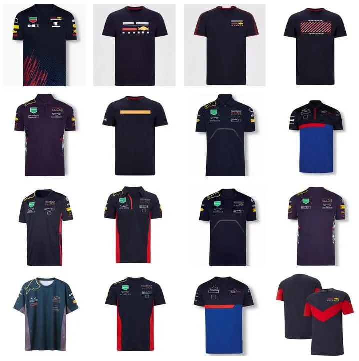 2022 F1 racing suit team Verstappen short-sleeved T-shirt polyester quick-drying can be customized