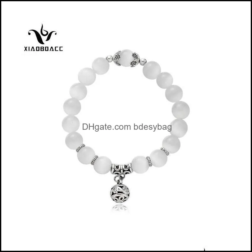 link, chain xiaoboacc women opal bracelet korean fashion crystal hand jewelry 2021 trend