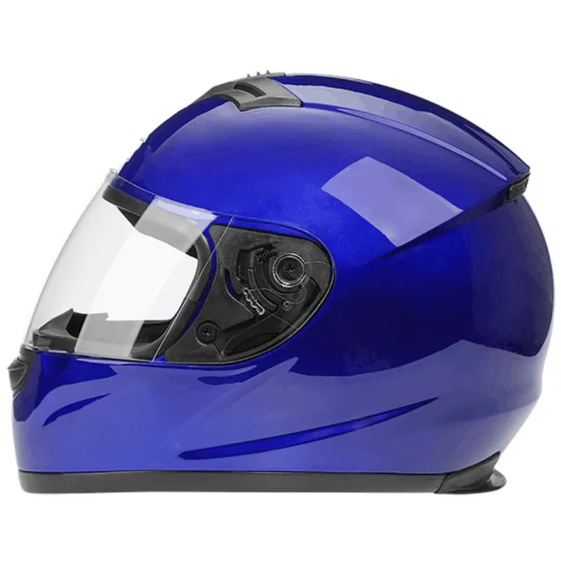 Cascos de motocicleta Último capaceto de casco de casco motocross Bicicleta de invierno Cascos Cascos azules