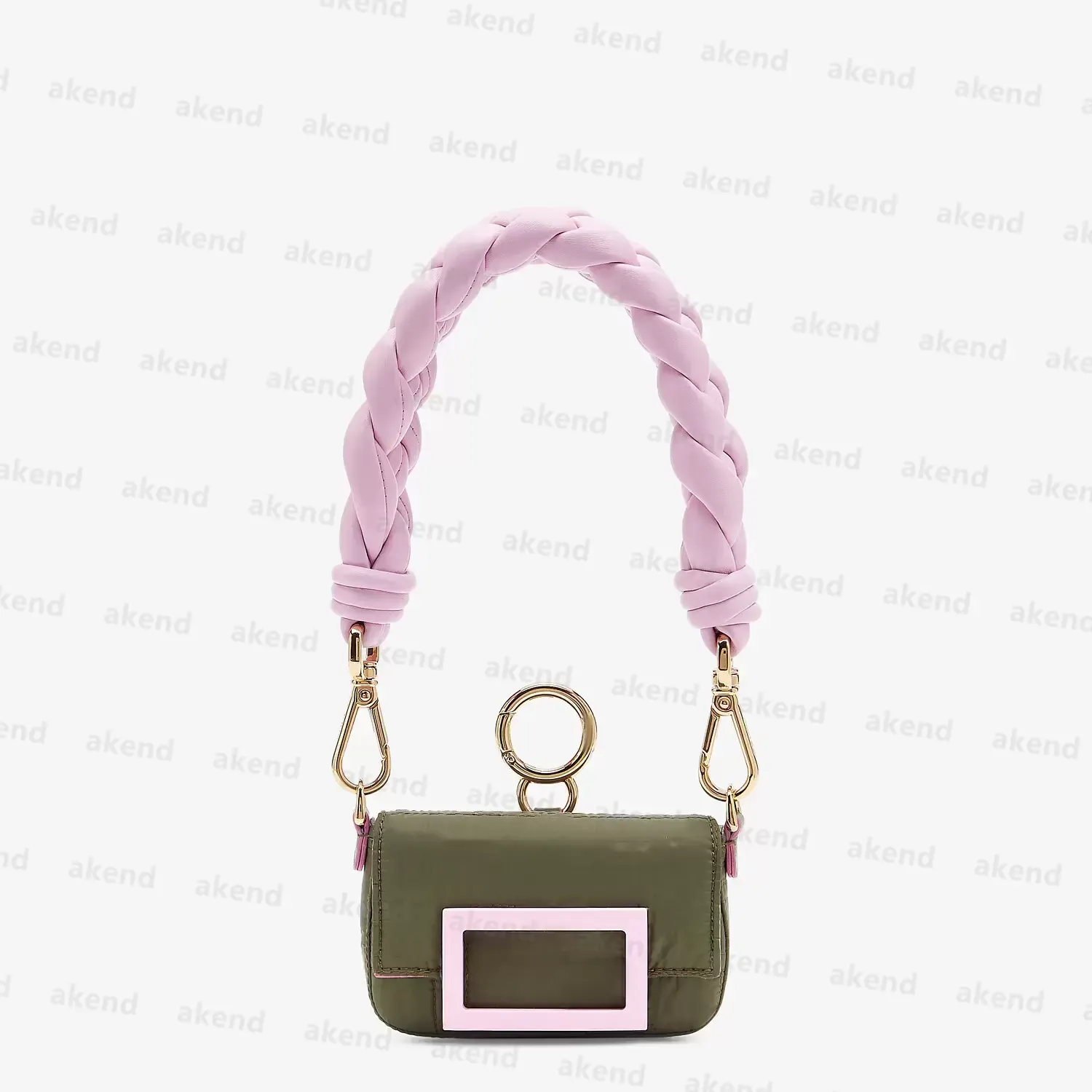 Top qualità nuova NANO Baguette mini Borsa a tracolla da uomo per donna Borsa a tracolla di design di lusso in nylon Portafoglio con ciondolo Custodie per fotocamera Tasche per carte a mano