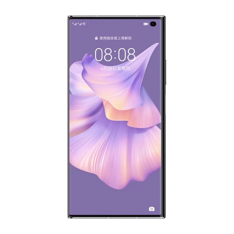 Orijinal Huawei Mate XS 2 4G LTE Cep Telefonu Katlanabilir 12GB RAM 256GB ROM Snapdragon 888 50.0MP NFC Harmonyos 7.8 "Katlanmış Ekran Parmak İzi Kimliği Yüz Akıllı Cep Telefonu