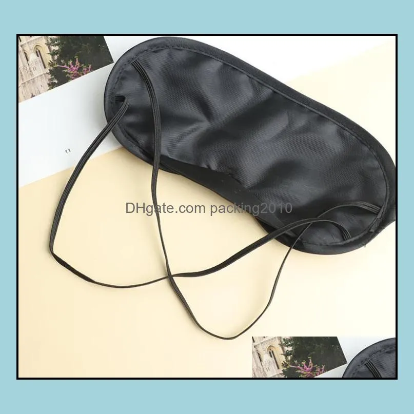 home supplies 1000pcs shade eyeshade sleep rest travel eye masks nap cover blindfold skin health care sn4087