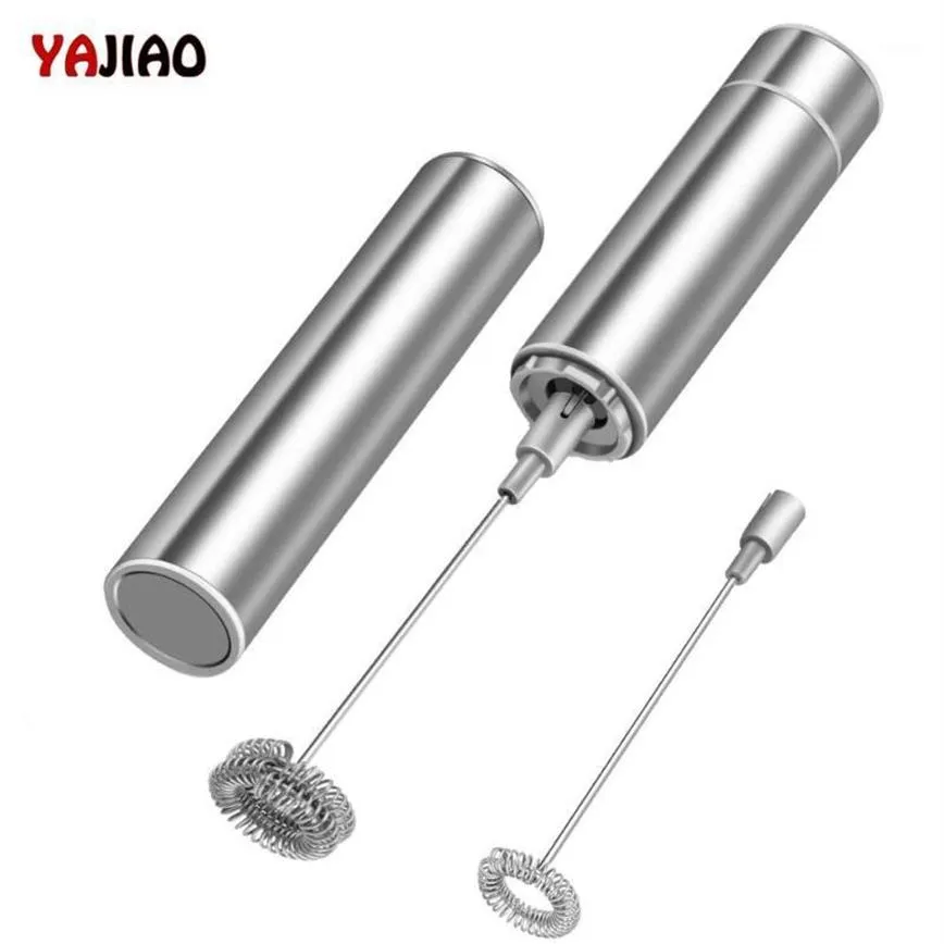 Yajiao Milk Frother Electric Maker Maker Handheld Maker High Vaxe Brink Brink Macked Wand For Coffee Latte Capuccino1244Z