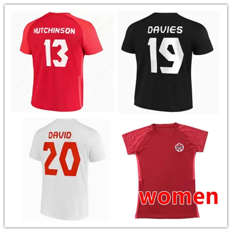 2022 Canada Soccer Jerseys DAVIES National Team Home Away Third 21 22