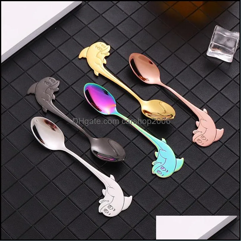  kid spoon stainless steel 304 small coffee cup spoon