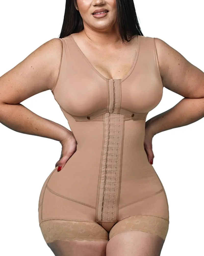 Women's Shapers Fajas Colombianas Skims Reductoras Y Moldeadoras Postparto  Full Body Shaper Women Post Compression Garment Tu308U