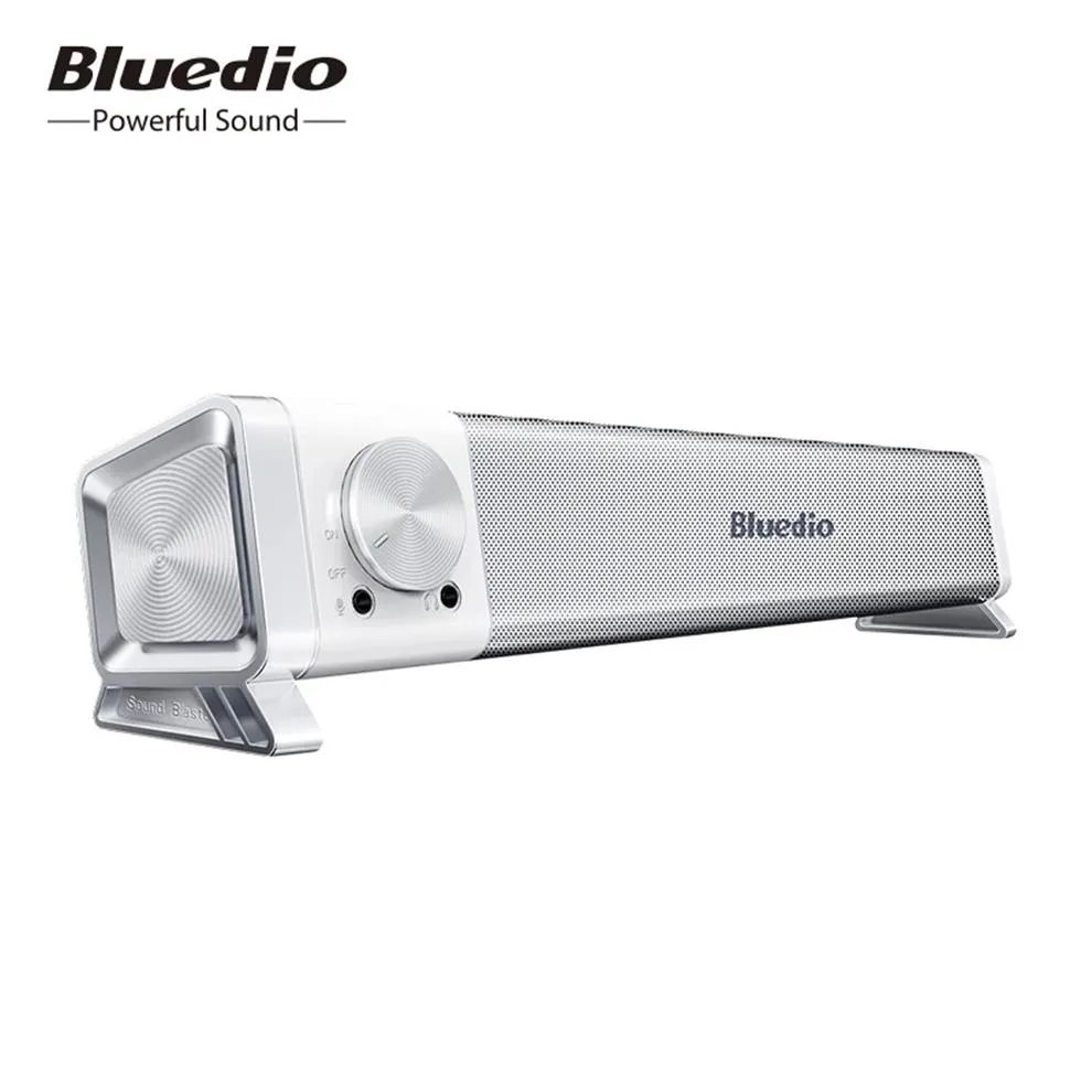 BLUEDIO LS SOUNDBAR SPEATTORE AL SPEATER SPEATER SPEATER USB POTENZA USB con microfono per PC portatile Bluetooth Soundbox
