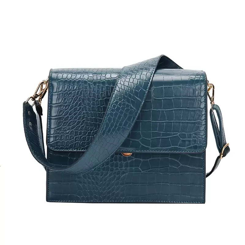 Marque de luxe femme sac fourre-tout 2021 mode nouvelle qualité en cuir femmes sac à main design Crocodile motif épaule sac de messager