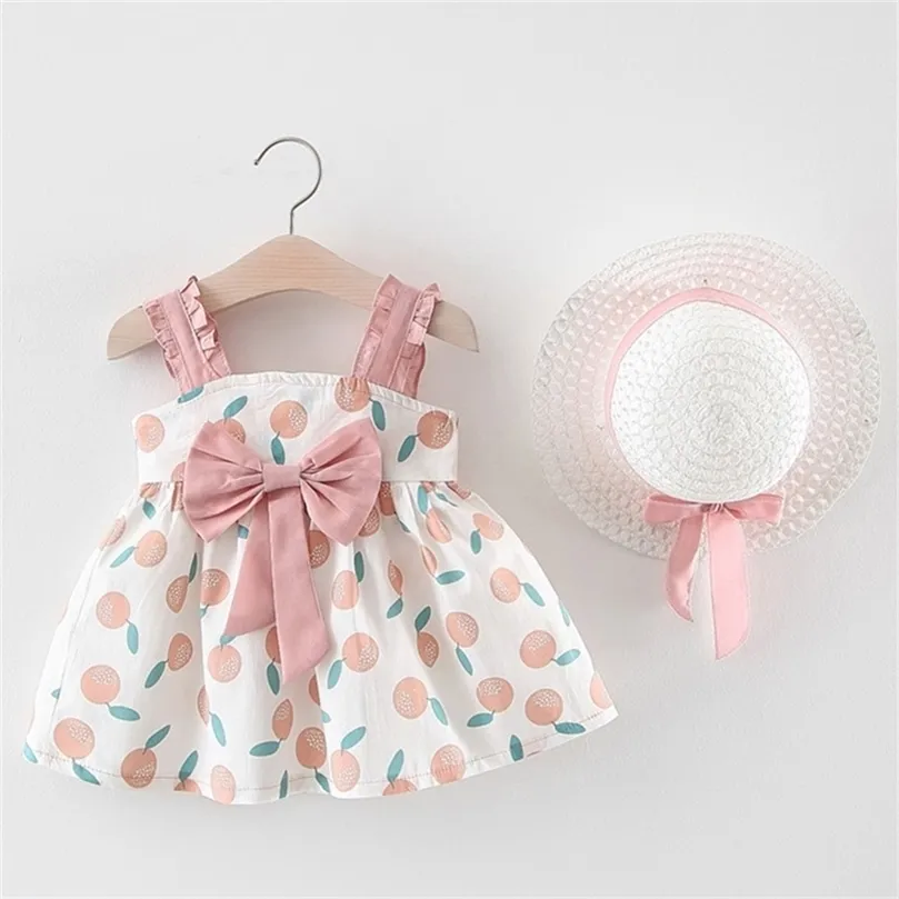 Babymeisjes kleding babymeisjes kleren set outfit baby boho stijl zomer strand outfit klederkleed broek hoed lj201221