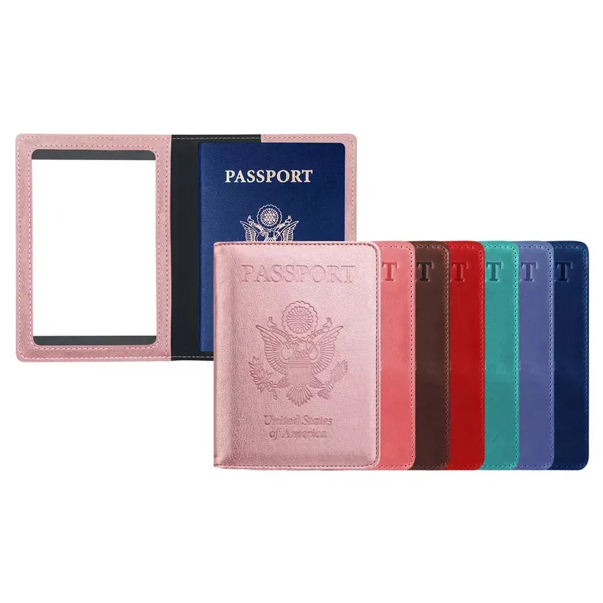 wholesale passport holders Affordable cover saffiano leather passport holder