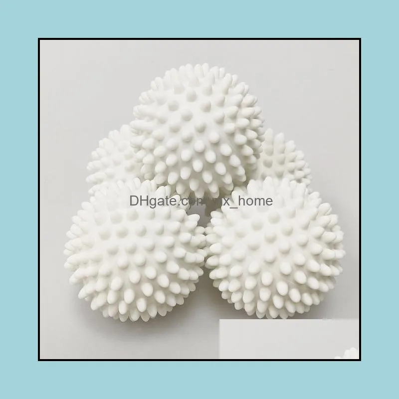 1pcs 6.7cm magic laundry products ball for household cleaning washing machine clothes softener starfish pvc reusable solid