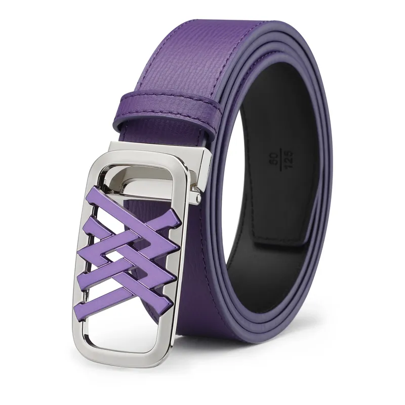 purple golf belt