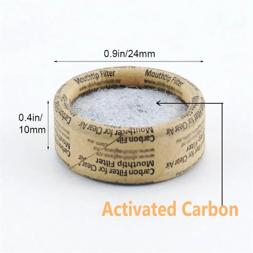 Activated Carbon Mouthpiece Filter For Smoking Mouthpeace Filter Bong