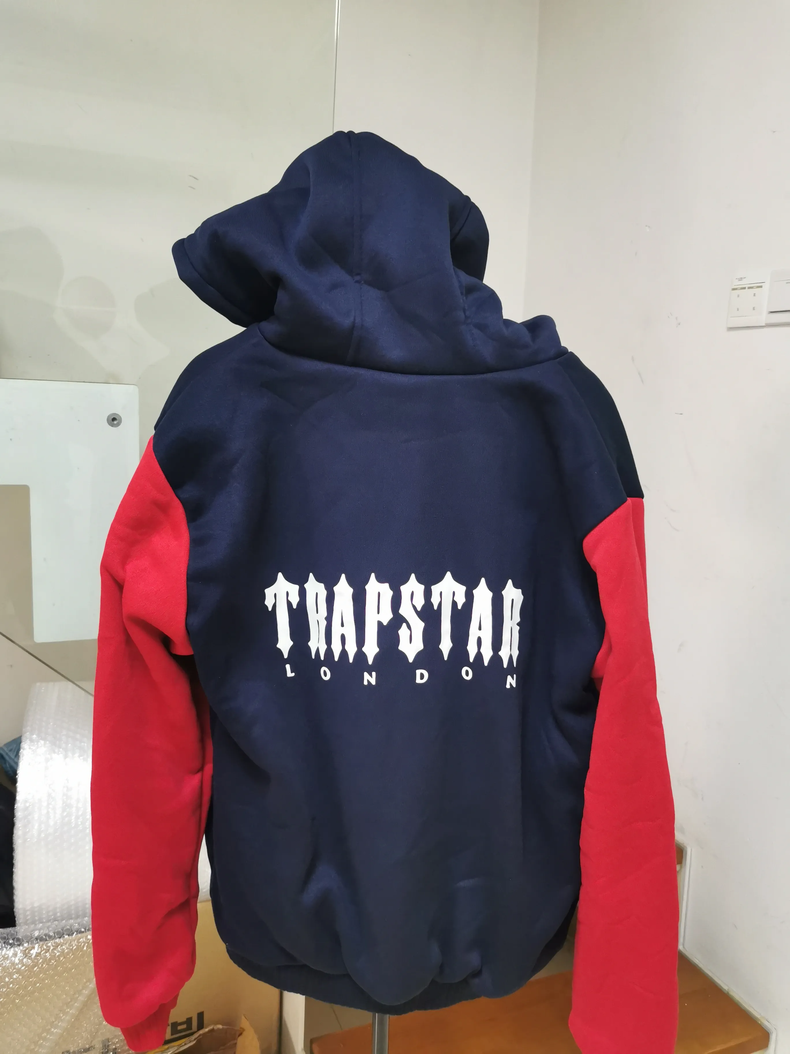 trapstar london chándal conjuntos de alta calidad manga larga