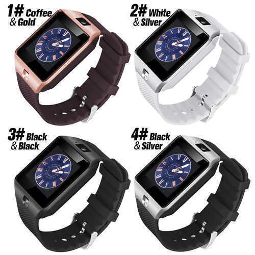 100 teile/los Hohe Qualität Smart Uhr DZ09 Smart Armband SIM Intelligente Android Sport Uhr für Android Handys relogio inteligente