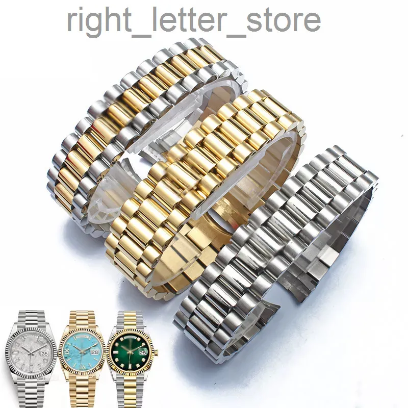 Watch Band For Rolex DATEJUST DAY DATE OYSTERPERTUAL DATE Stainless
