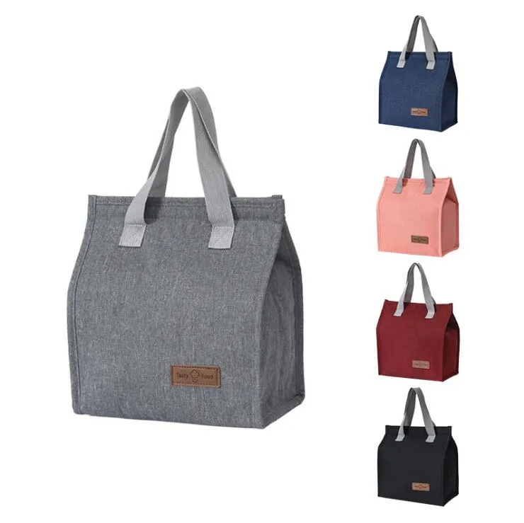 Lunch Bag For Women Men Kids Reusable Thermal Insulation Cold Preservation Bags Tote For School Office Picnic Travel