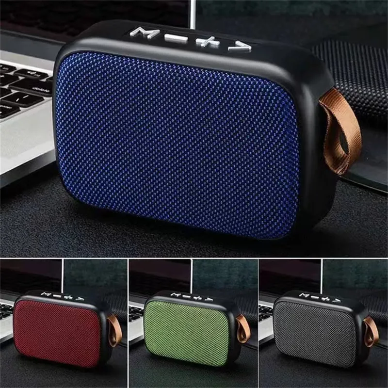 ポータブルミニワイヤレスBluetoothスピーカー屋外HifiサブウーファーオーディオサポートBluetooth/ USB/ TF/ FM