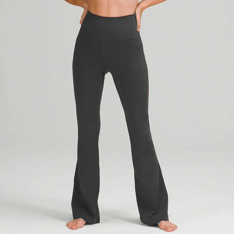 Frauen Mit Hoher Taille Wide Leg Yoga Hosen Atmungsaktives Nylon Spandex Locker Pass Von 19 24 DHgate