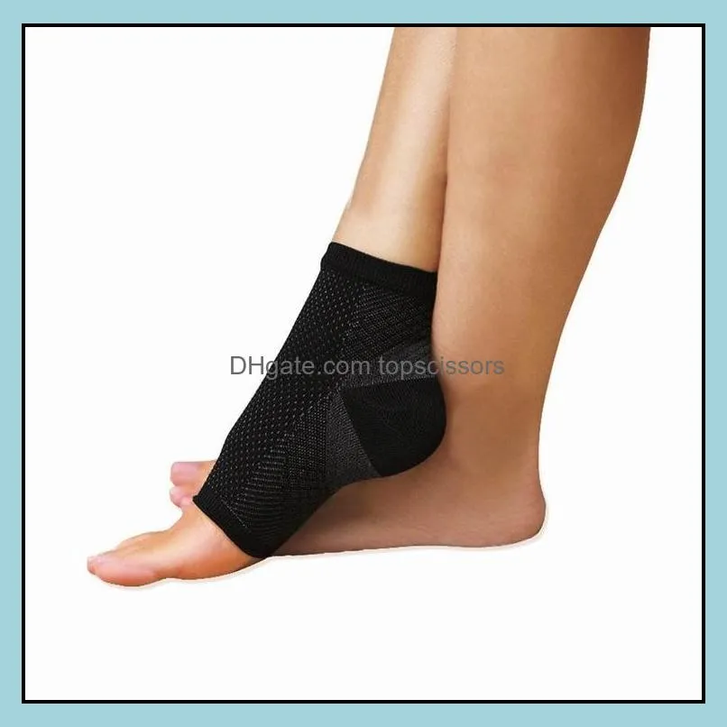 Factory price! Foot Angek Anti Fatigue Foot Compression Sleeve Sports Socks Circulation Ankle Relief Outdoor Running Cycle Basketball