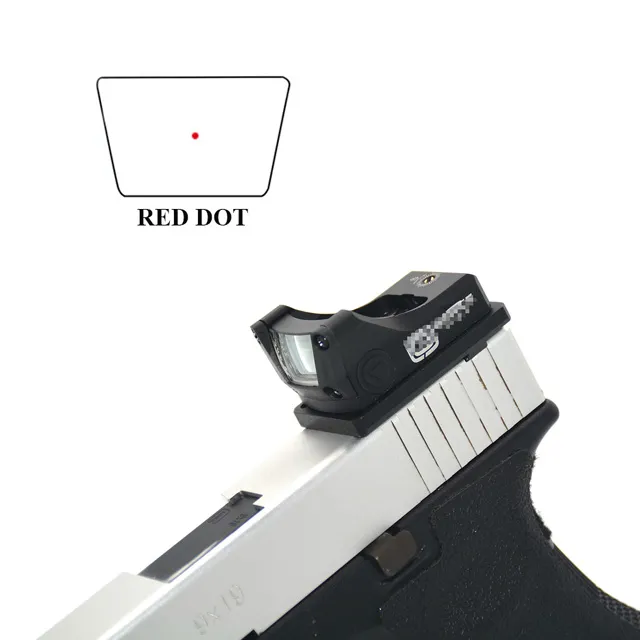 Linterna LED Táctica Miras De Caza Mira Láser De Punto Rojo Con Montaje De  Riel Picatinny Para Pistola Rifle De 14,41 €
