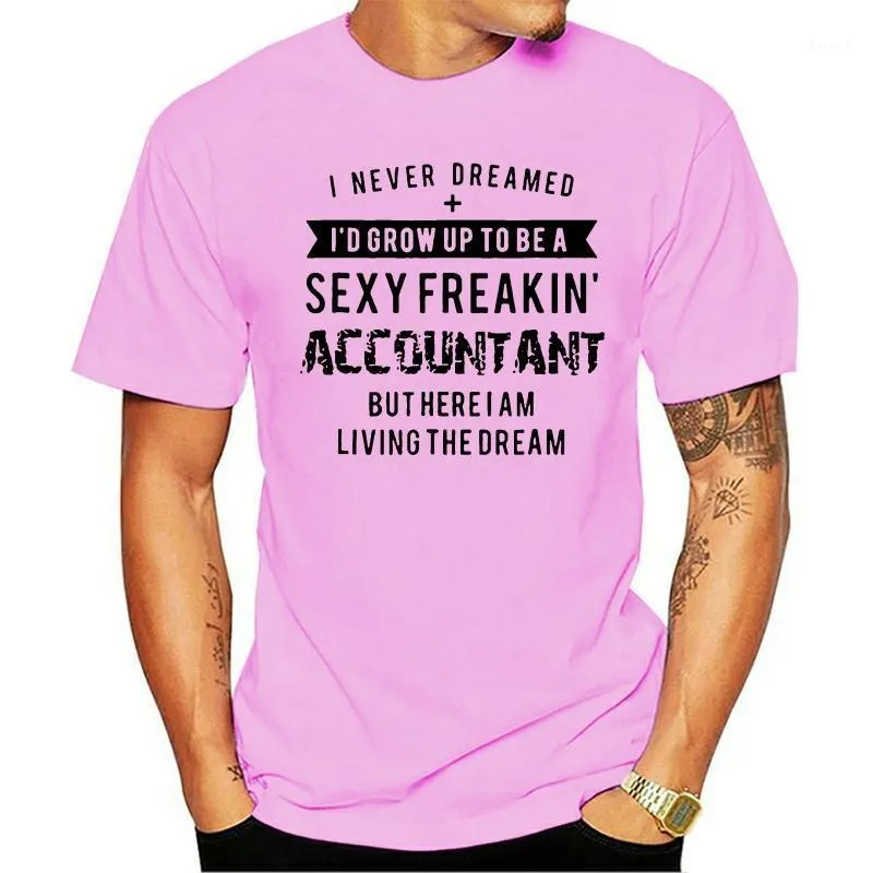 2022 T-Shirt Erkek Muhasebecileri Erkek Tişörtleri için Komik Mezuniyet Töreni