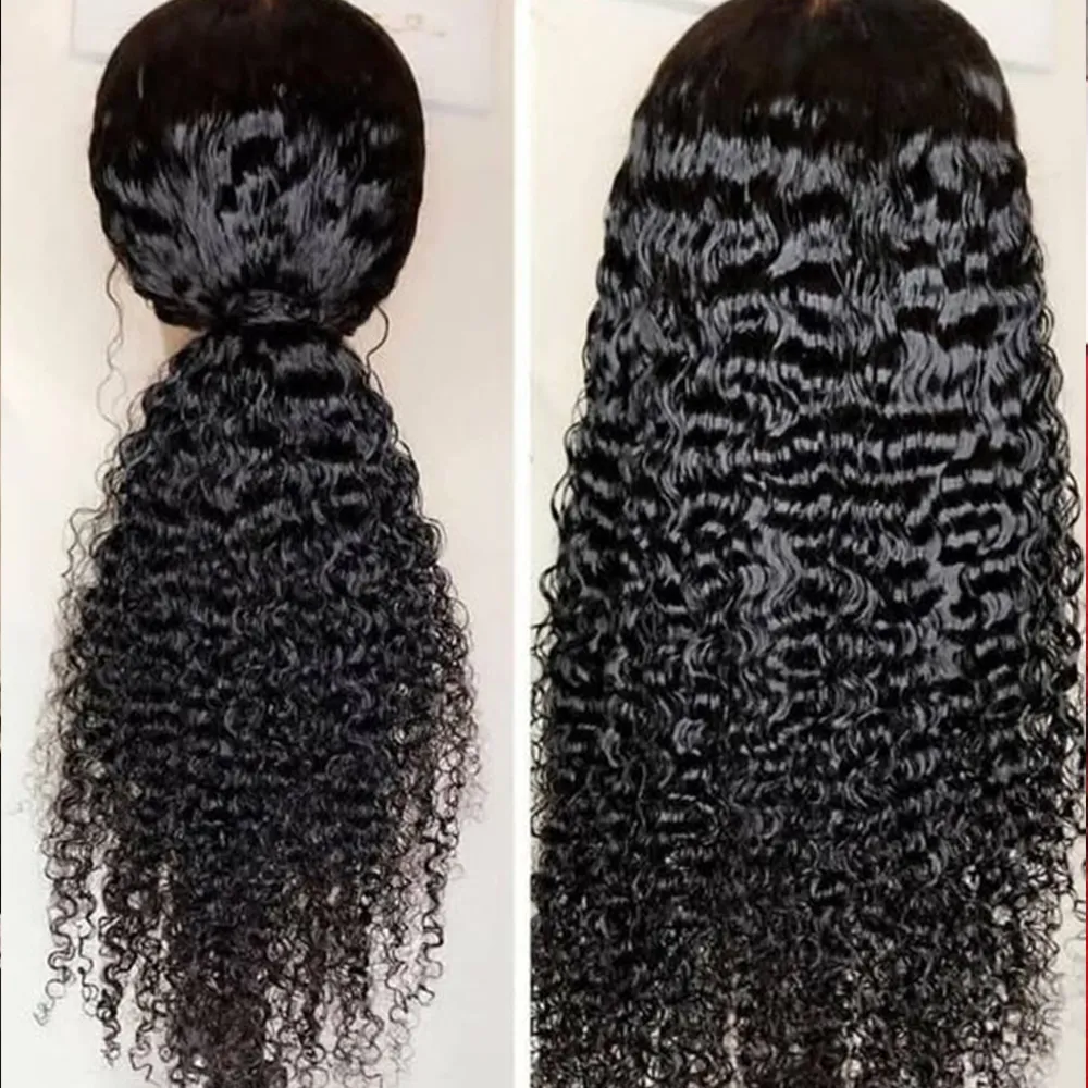 LX Marca Brasileira Brazilian Hair Wigs Perucas para Mulheres Pretas Peruca Frontal Humano Cabelo 4x4 5x5 Lace Fechamento Peruca 13x6 Lace Curly Wigfactory Direct