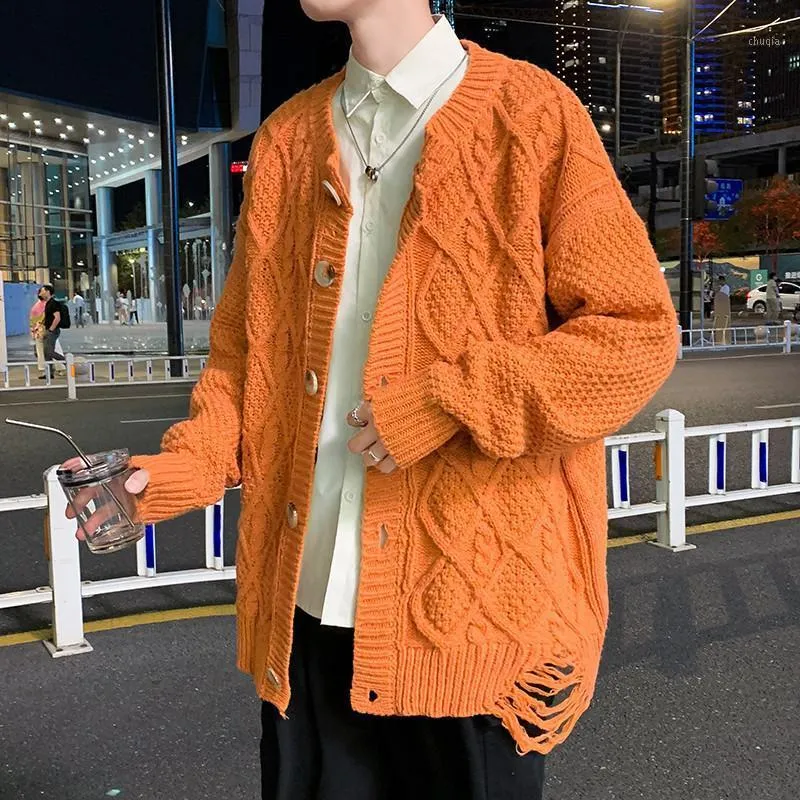 남자 스웨터 가을 겨울 스웨터 코트 가짜 모피 울 재킷 남자 지퍼 니트 두꺼운 따뜻한 캐주얼 니트웨어 가디건