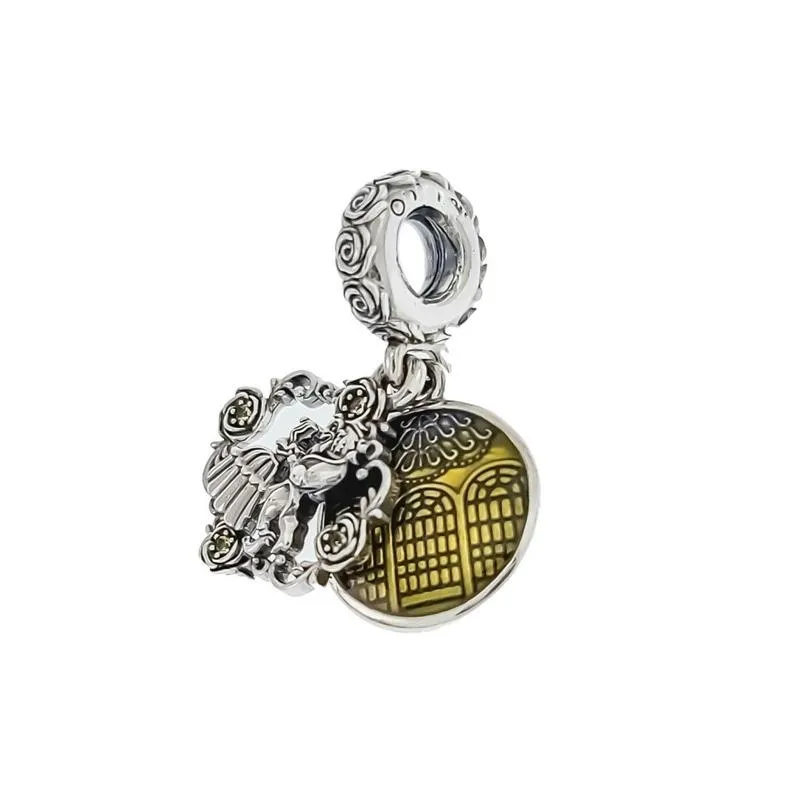Beauty And Beast Dancing Dangle Butterfly Charm For DIY Bracelet Making ...