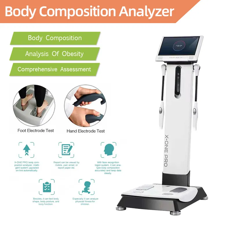 Balance d'analyse du corps humain, utilisation en beauté, santé vétérinaire, soins, réduction du poids, Instrument d'analyse de Composition