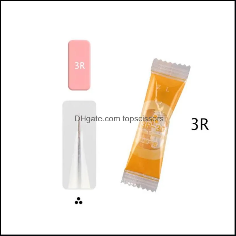 Replacement Micro Needles Cartridge For Permanent Makeup CHARMANT II Eyebrow Eyeline Lips Rotary MTS Tattoo Machine Skin Care