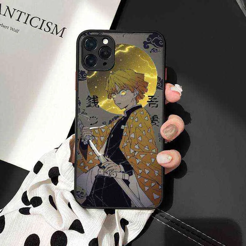 Kimetsu No Yaiba Demon Slayer Anime Phone Cases Matte... From Baofu010,  $4.95 | DHgate.Com