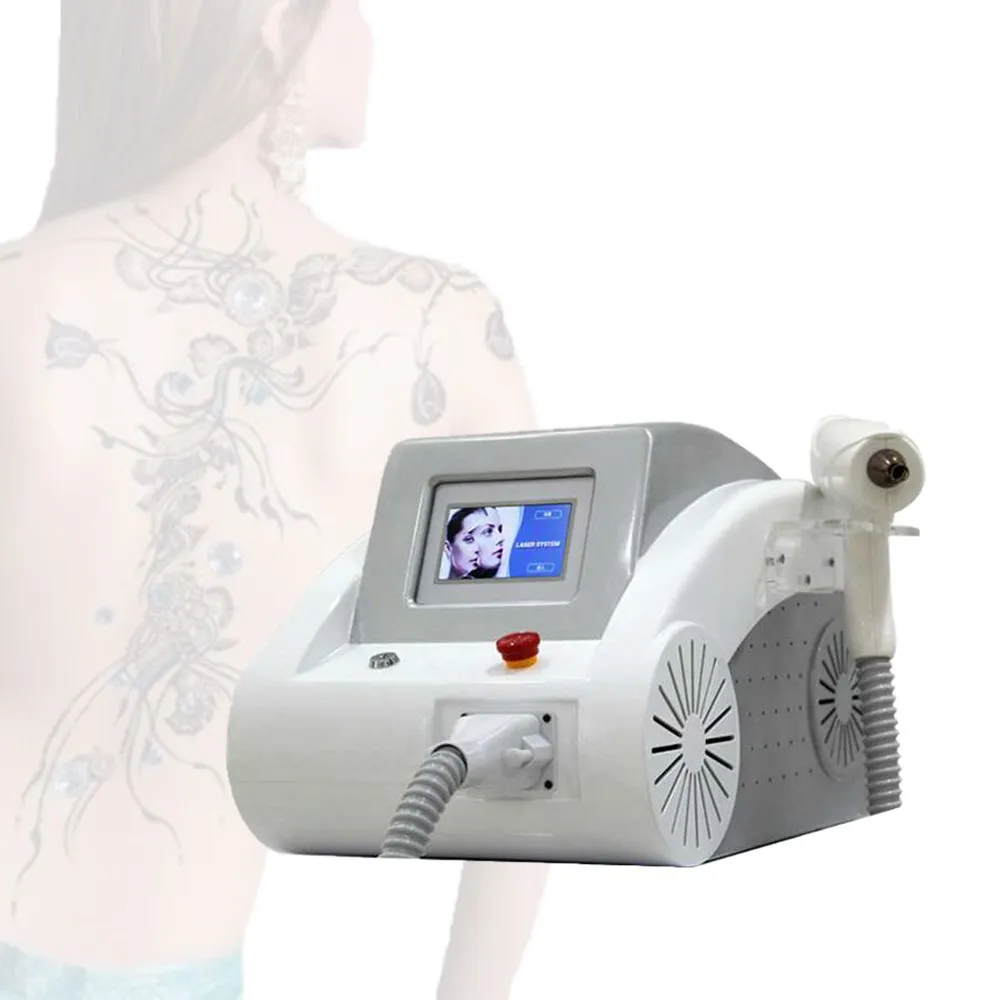 Q Commutation de la machine d'élimination du tatouage permanent du laser ND YAG Eye-liner et des sourcils Supprimer 3 longueurs d'onde Rajeunissement de la peau Différente puissance pour choisir le salon de beauté