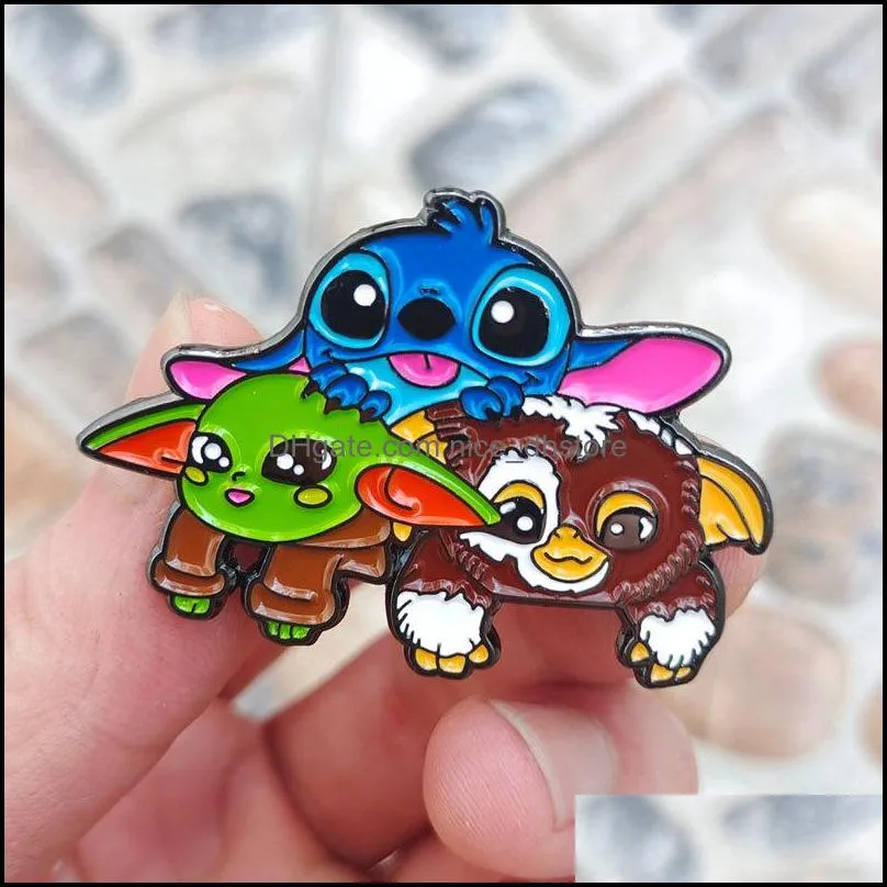 cute anime movies games hard enamel pins collect metal cartoon brooch backpack hat bag collar lapel badges women fashion jewelry s5000