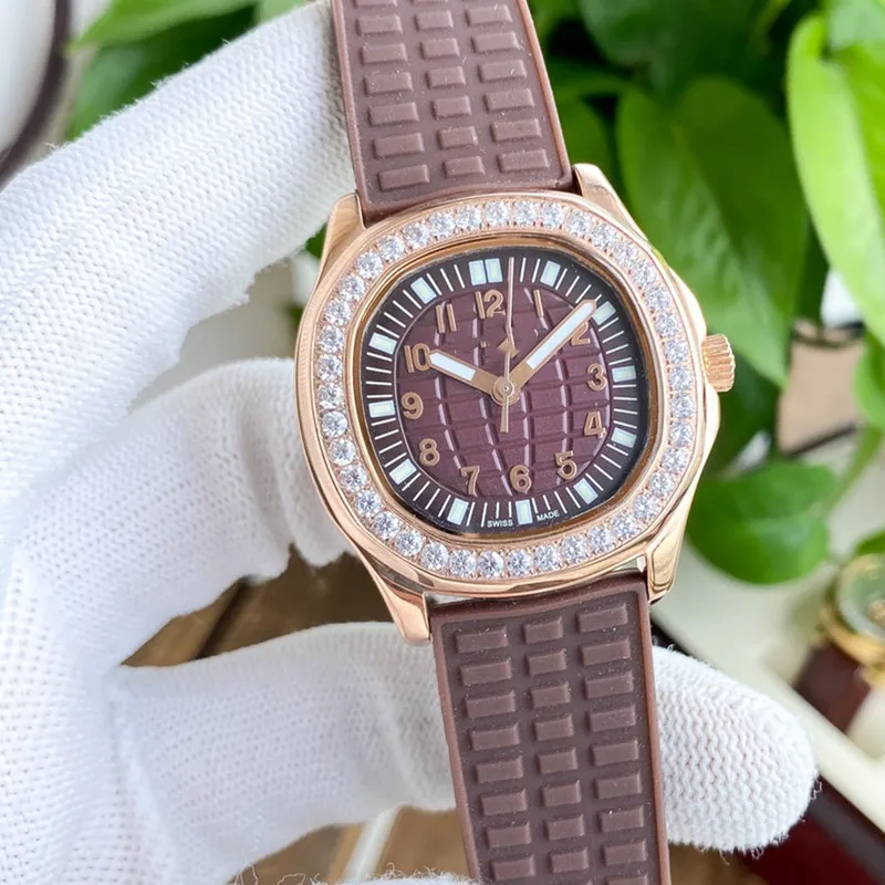 未着用品 ファッション女性の時計自動機械ムーブメント35mmゴム製防水テープ316lステンレス鋼ケース高品質の女性高級時計時計btimeを 412 最終価格 Www Castelobranco Thexicos Com