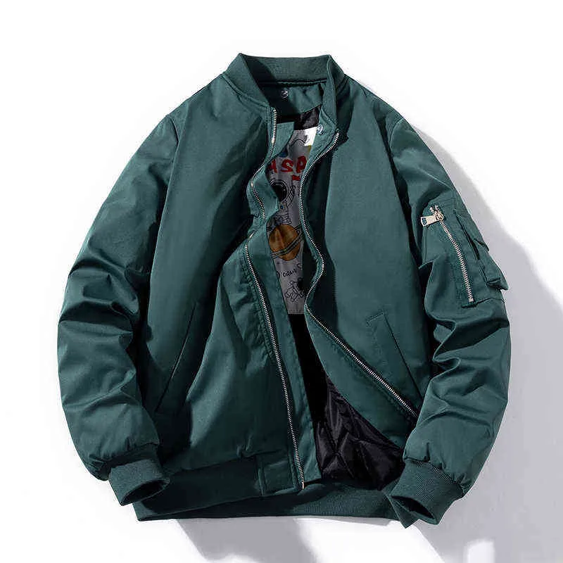 Män kvinnor bomber jacka mode höst vinter pilot jacka fast vintage baseball kappa huva par vindbrytare ficka rosa t220816