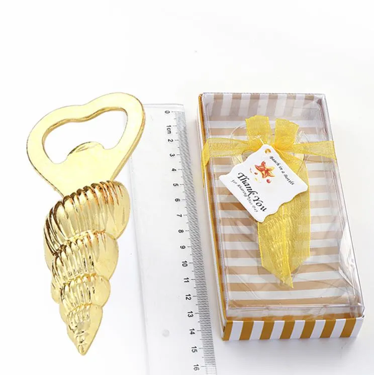 New Arrival Conch Bottle opener wedding favors Good gift for Beach series Beer Bottle-Opener SN4704