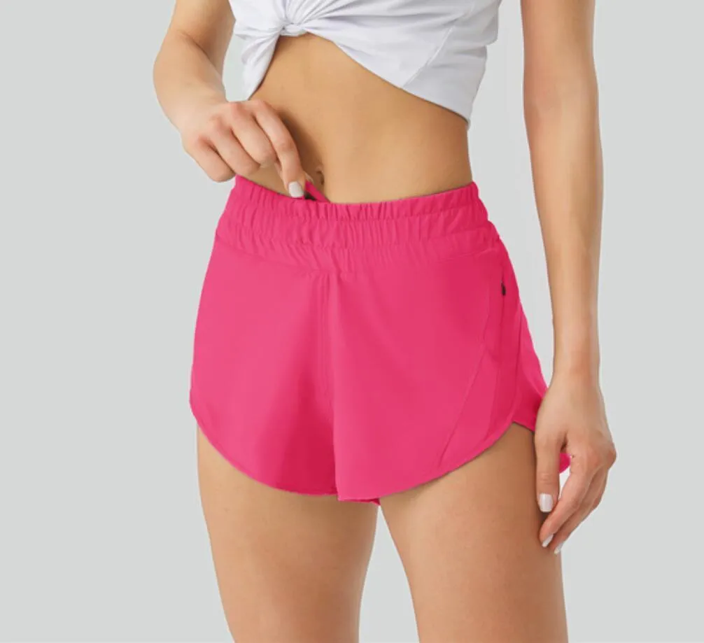 Summer Track That 2,5-Zoll-Lose, atmungsaktive, schnell trocknende Sport-Shorts für Damen, Yoga-Hosen, Rock, vielseitige, lässige Seitentasche, Fitnessstudio-Unterwäsche, Leggings