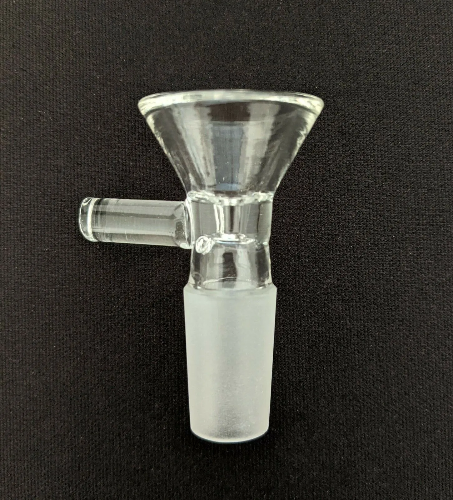 Glazen schuifkom stukjes waterpoelige bongs kommen trechter rig accessoires kwarts spijkers 14 mm mannelijke bedwelmende rookwaterleidingen dab rigs bong dia