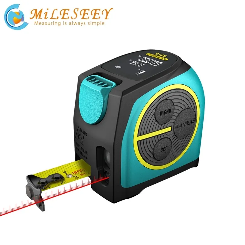 Mileeey DT10 Lazer Bant Memperi 2in1 Dijital Lazer Tedbir LCD Dijital DisplayMagnetic Hook T200603