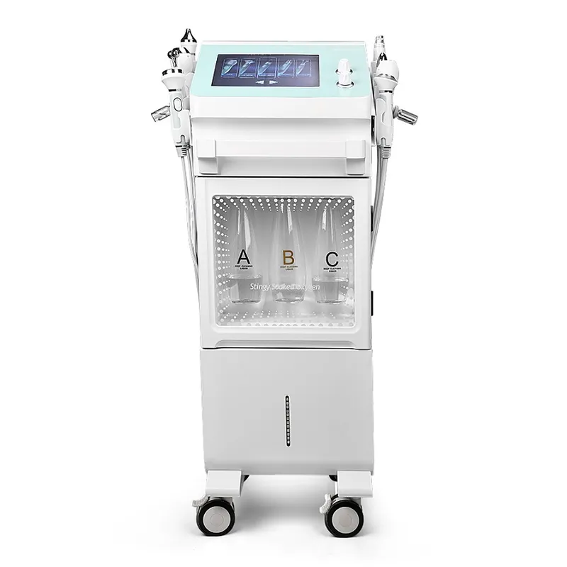 Oxygen Jet Peeling Skin Care Rejuvenation Hydra Dermobrasion Facial Aqua Bubble Spa Machine