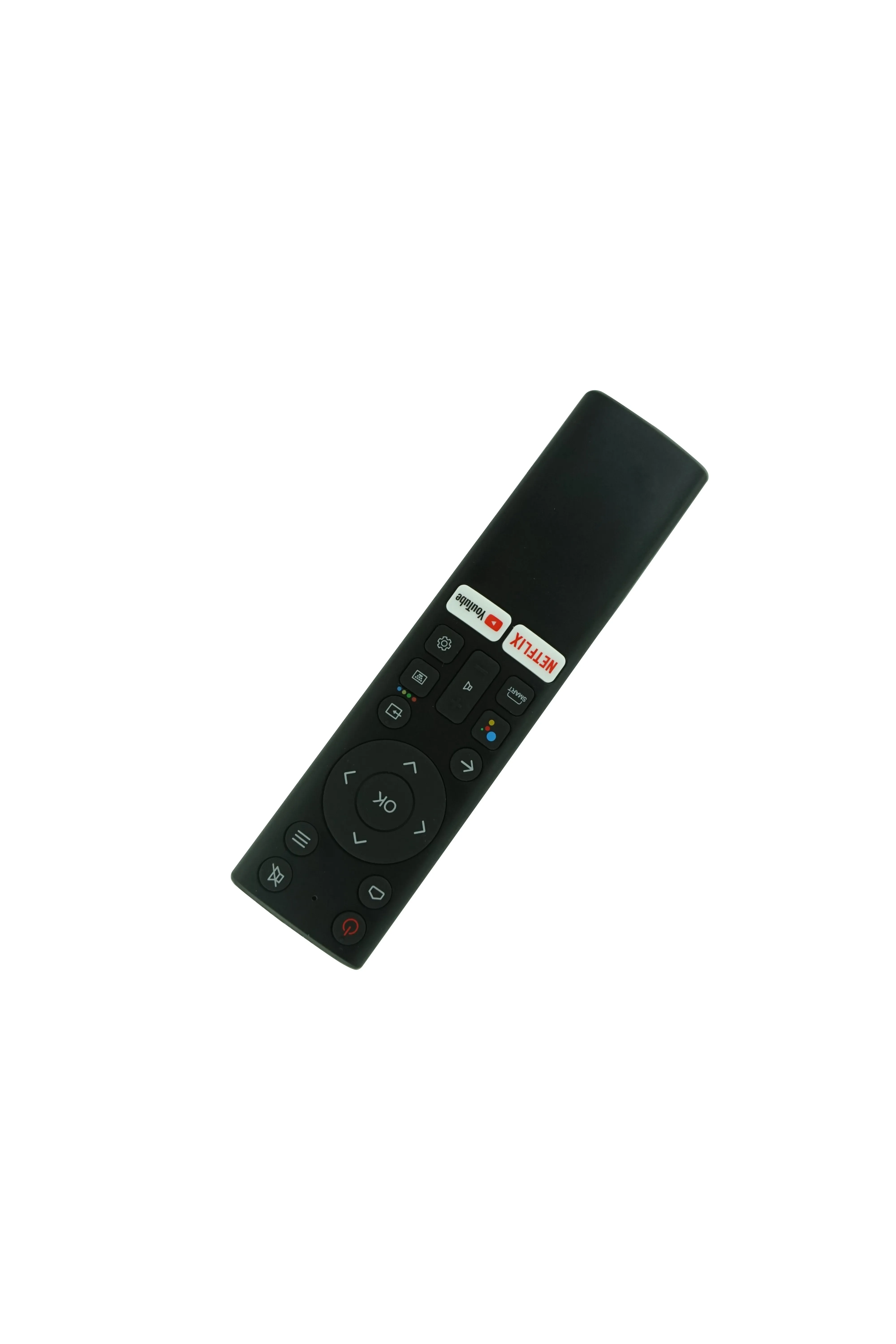 Voice Bluetooth Remote Control For Hitachi AND65FXUHD AND65FXUHD-B AND65FXUHD-M AND65FXUHD-F Google Assistant Smart LED LCD HDTV Android TV TELEVISION
