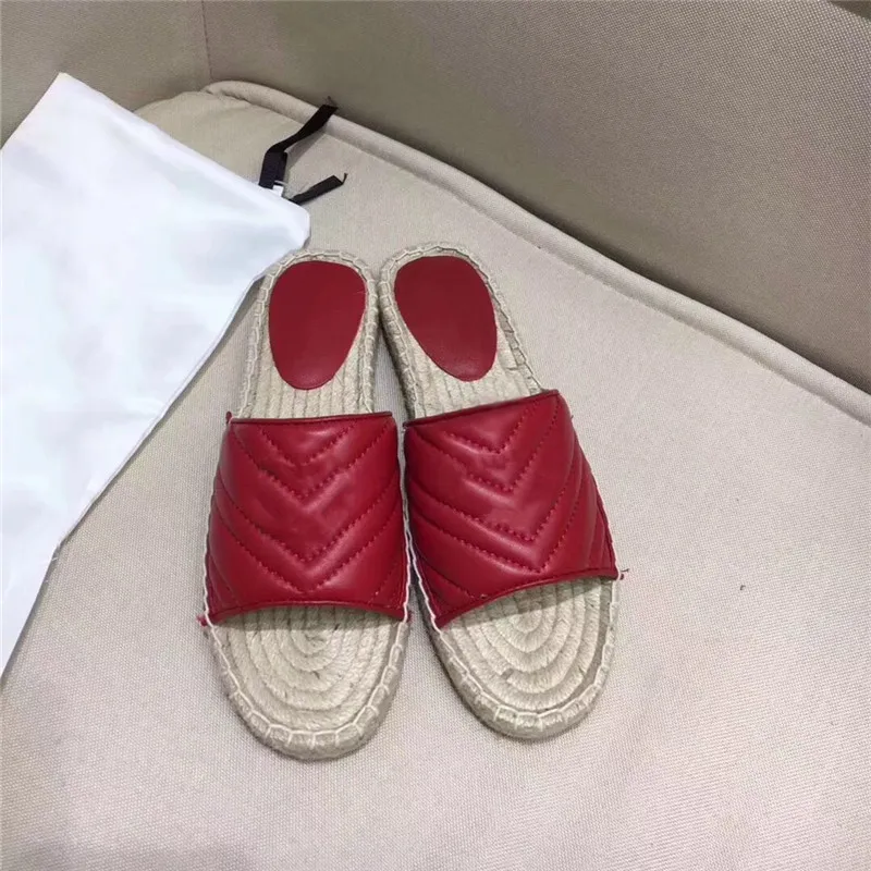 Spring And Summer Fisherman Shoes Slippers Straw Mat Bottom Comfortable Breathable Flat Bottom Cool Slipper