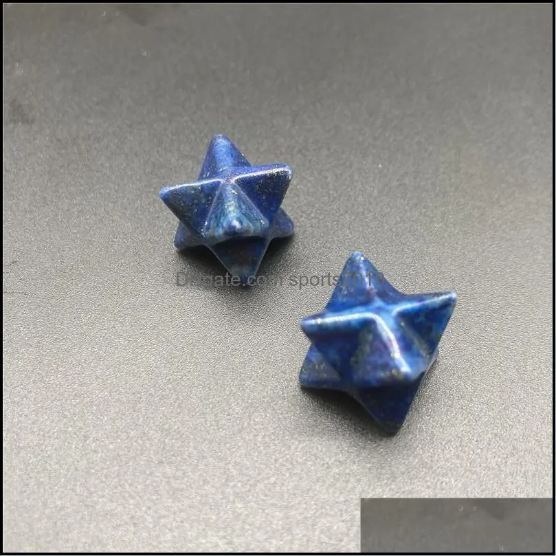 13mm octagon stars shape crystal merkaba natural stone diy jewelry chakra wiccan reiki healing energy protection decoration gift sports2010