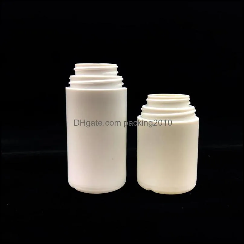 50ml Plastic Deodorant Roller Bottles HDPE White Empty Roll On Bottle 50cc Rol-on Ball Bottle Perfume Lotion Light Container