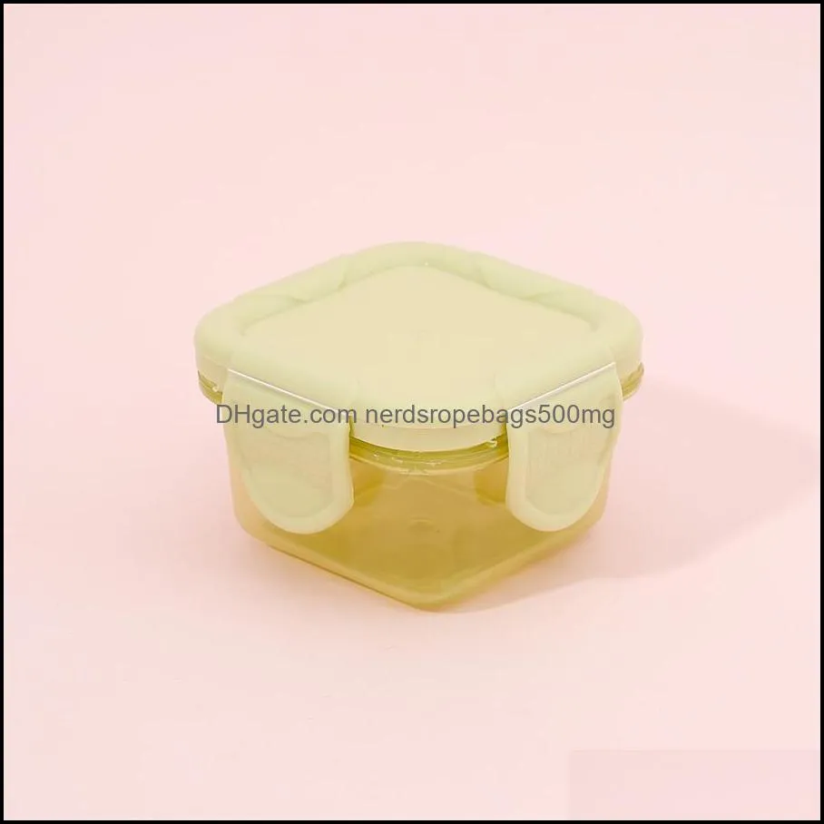 60ml mini food grade -keeping box plastic auxiliary storage box seasoning sub packaging sealing hamster grain