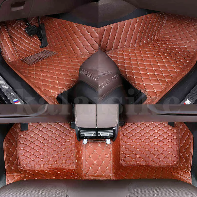 Custom Car Floor Mat for Nissan Pathfinder All model Pathfinder R51 R52 auto Rug Carpet accessories styling interior parts H220415