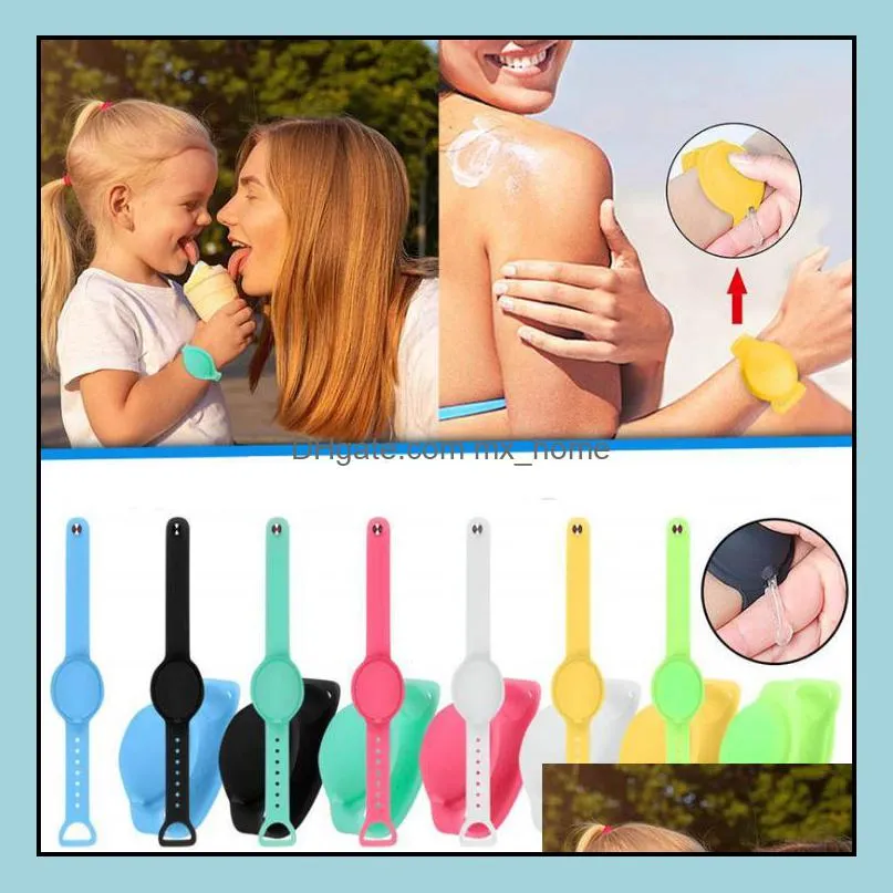 sanitizer bracelet pumps sanitizer dispenser bracelet wristband hand sanitizer dispensing silicone bracelet sn3276