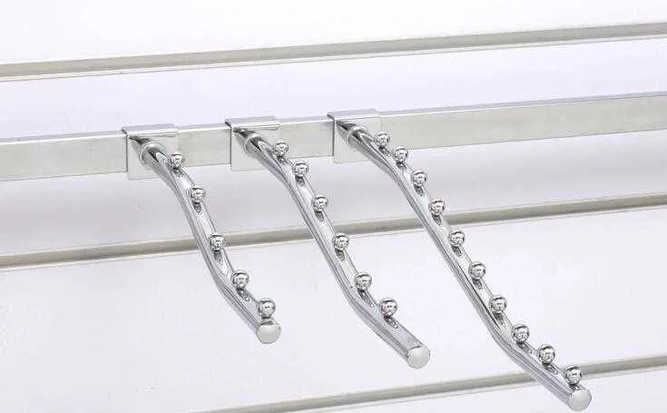 Bead Shelf Tube Hook Merchandising Display Hanger Cloth Hanger Holder Rack Accessories